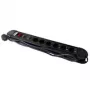 M-CAB SOCKET STRIP 6S PVC 3M BK PREM – APSAUGOS IR PERKROVOS APSAUGOS ILGINTUVAS (POW0026)