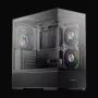 LC-Power Gaming Midi Tower ATX 812B Onyx Vision su grūdintu stiklu ir 4 aRGB ventiliatoriais, juoda