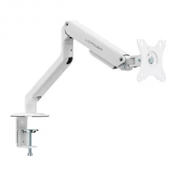 Monitoriaus laikiklis LC-Power 32 colių baltas FLEXX 9kg