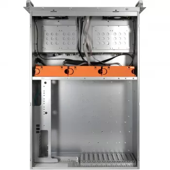 Inter-Tech IPC Storage 4U-4408-L 4U Rackmount Server Chassis, 8x 3,5 inch Hot-Swap, No PSU, Black