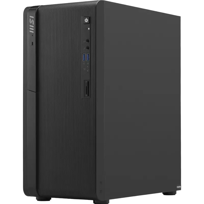 MSI PRO DP180 AI 8HG-1436AT Mini PC, Intel Core i5-14400, 16GB DDR5, 512GB NVMe SSD, Windows 11 Pro, Black