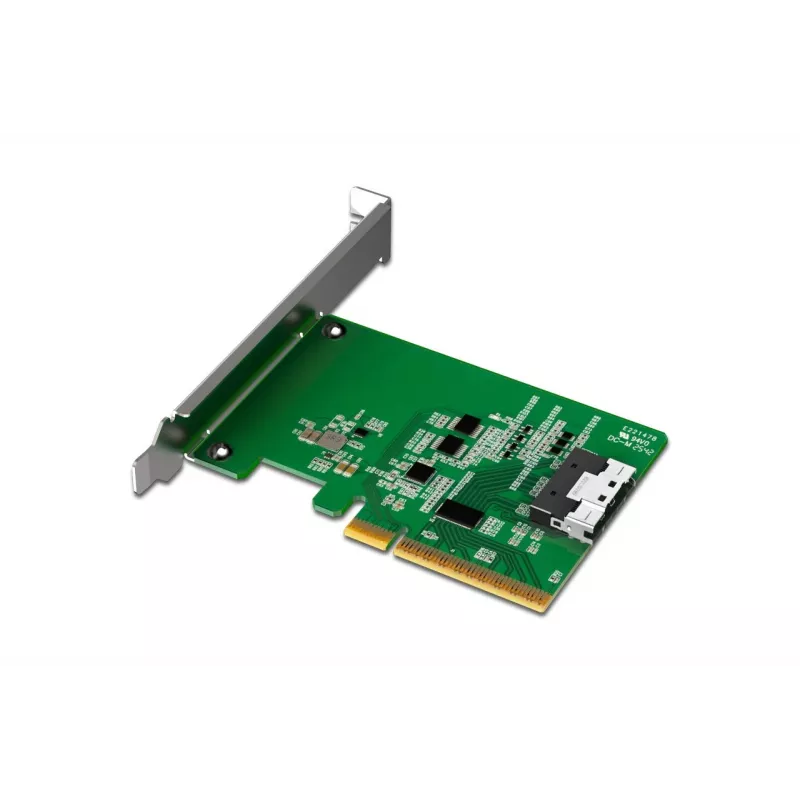 ICY DOCK EXLink MB409A4 SlimSAS 8i į PCIe 4.0 x8 adapterio kortelė su redriveriu