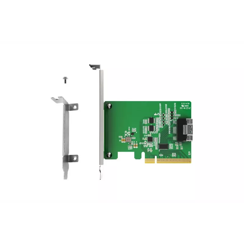 ICY DOCK EXLink MB409A4 SlimSAS 8i į PCIe 4.0 x8 adapterio kortelė su redriveriu
