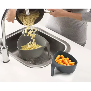 Joseph Joseph Nest Colander Set Grey 2-Piece