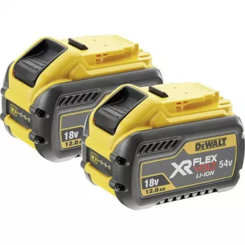 DEWALT FLEXVOLT 18/54V 12.0/4.0Ah Akumuliatoriaus Rinkinys 2 vnt.