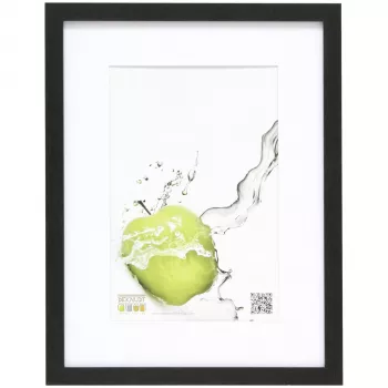 Deknudt S66KF2 P1 medinis juodas nuotraukų rėmelis 18x24 su paspartu