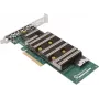 Microchip Adaptec SmartRAID 3204-8i/e 4GB SAS/NVMe 8 Port PCIe x8 24 Gbps Low Profile RAID Controller