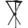Walkstool Basic 50M nešiojama taburetė – 150 kg talpa – 50 cm aukštis – juoda