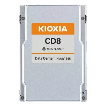 Kioxia CD8 Series KCD8XVUG800G - SSD - 800 GB - Vidinė - 2,5 inch (6,4 cm) PCIe 4.0 (NVMe) Cache: 256 MB