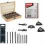 Makita P-84844 Medienos apdirbimo priedų rinkinys (10 dalių) daugiafunkciams įrankiams