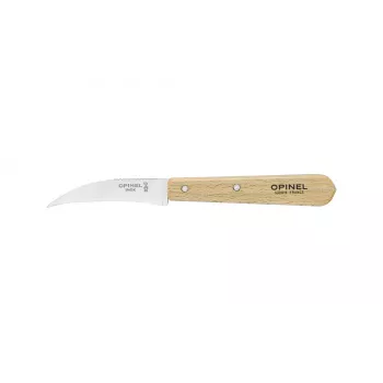 Opinel Kitchen N°114 Paring Knife 7 cm Natural Beechwood Handle