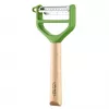 OPINEL T-Duo Y-Peeler nerūdijančio plieno žaliasis buko medis