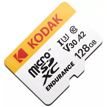 Kodak mSD UHS-I U3 A2 Endurance 128GB microSDXC atminties kortelė