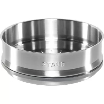 Staub 26 cm garų įdėklas, emaliuotas ketus, tamsiai mėlynas