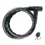 Master Lock Keyed Armored Cable Lock 22mm 8115EURDPS Black 1,2m