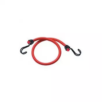 Master Lock 3020EURDAT Bungee Twin Wire Hook Luggage Strap - 0,6 m - 40 kg - Red - 2 Pieces