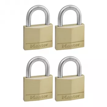 Master Lock spynų rinkinys 4 vnt., 50 mm, vienodas raktas 150EURQNOP