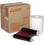 Mitsubishi CK 9015 10 x 15 Print Media Kit – 600 nuotraukų, sublimacinė spauda, blizgus fotopopierius