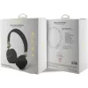 GUESS GUBH704GEMK Belaidės ausinės per ausį, juodos, 4G Metal Logo