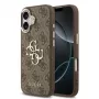 GUESS Hard Cover 4G Metal Logo Brown, skirtas Apple iPhone 17
