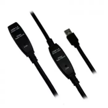 MCL Samar MC923AMF/A-15M USB 3.2 Gen 1 laidas - 15 m - USB-A į USB-A - juodas