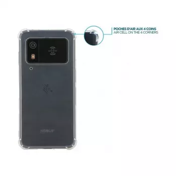 Mobilis R Series Clear Soft Bag, skirtas Zebra TC51/TC52/TC56/TC57