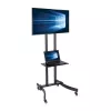 Eaton Tripp Lite Series Rolling TV/Monitor Cart DMCS3770L Classic Edition – juodas, sidabrinis