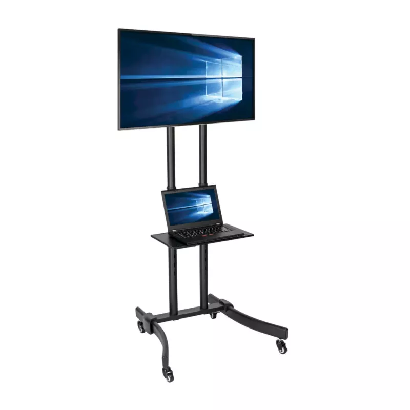 Eaton Tripp Lite Series Rolling TV/Monitor Cart DMCS3770L Classic Edition – juodas, sidabrinis