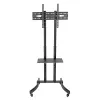 Eaton Tripp Lite Series Rolling TV/Monitor Cart DMCS3770L Classic Edition – juodas, sidabrinis