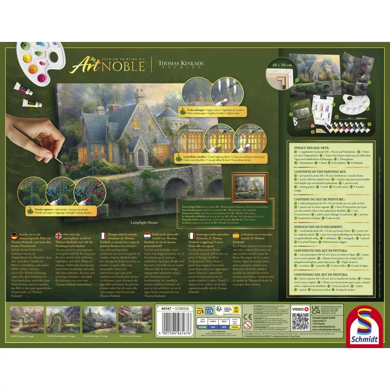 Schmidt My ArtNOBLE Thomas Kinkade - Lamplight Manor 1000 vnt. dėlionė