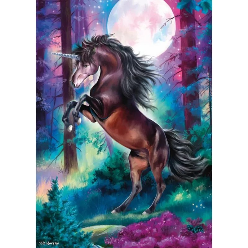 Schmidt Spiele Einhorn bei Vollmond 1000 Teilių Dėlionė