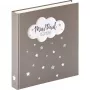 Walther Design Baby Magical fotoalbumas Brown/White 50 puslapių 28x31 cm UK-205