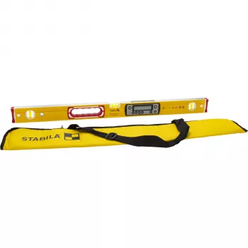STABILA TECH 196 DL Skaitmeninis Gulsčiukas 81 cm su Anti-Slip Stabdžiais ir Dėklu
