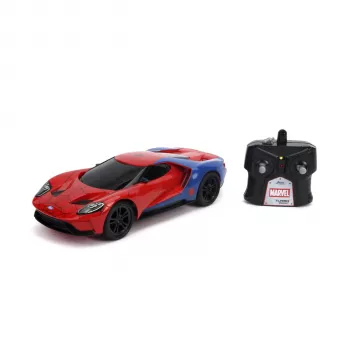 Jada Toys Marvel Spider-Man RC 2017 Ford GT 1:16 2,4 GHz pradedančiųjų modelinis automobilis