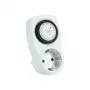 REV Ritter Mechanical Timer 24h with Child Safety White 230V 50Hz
