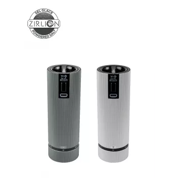 Peugeot Line Duo Electric 15cm U'SELECT Carbon + Aluminium druskos ir pipirų malūnėlių rinkinys