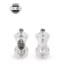 Peugeot Bistro Pipirų ir Druskos Malūnėlių Rinkinys Z 10 cm Duo Akrilinis Skaidrus