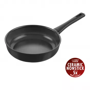 ZWILLING Madura Plus 24 cm Sauté pan (troškinimo keptuvė), juoda, aliuminis
