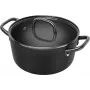 ZWILLING Milano Stock Pot su stikliniu dangčiu 24 cm, juodas