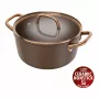 ZWILLING Milano Stock Pot su stikliniu dangčiu 24 cm, ruda