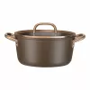 ZWILLING Milano Stock Pot su stikliniu dangčiu 24 cm, ruda