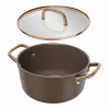 ZWILLING Milano Stock Pot su stikliniu dangčiu 24 cm, ruda