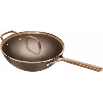 ZWILLING Milano Wok su stikliniu dangčiu 30 cm, ruda