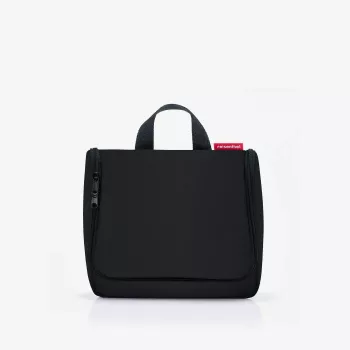Reisenthel WH7003 Toilet Bag Black - 18L kelioninis krepšys su paminkštintomis rankenomis ir nuimamu pečių diržu