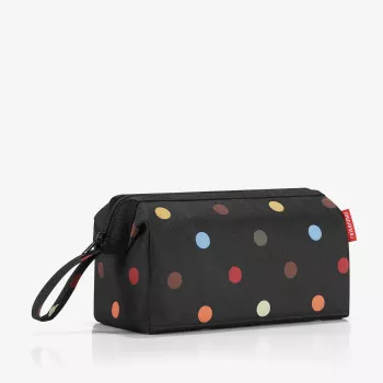 Reisenthel WC7009 Travel Cosmetic Dots Kosmetinė – įvairiaspalvis poliesteris su užtrauktuku, 3 kišenės