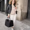 Reisenthel Loopshopper L Shopping Bag Black 25L Aluminium Handles