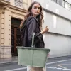 Reisenthel Carrybag Twist Sage apsipirkimo krepšys, 22 l