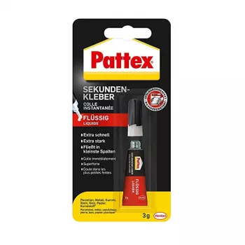 Pattex Sekundenkleber Classic flüssig 3 g tūbelė