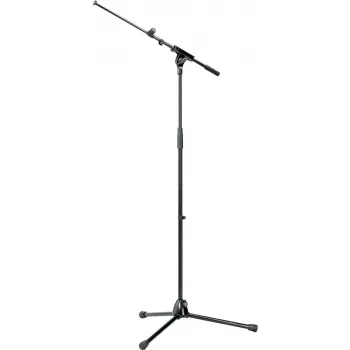 König & Meyer 21080-300-55 Mikrofono stovas su strėle, juodas