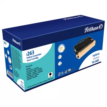 Pelikan suderinamas kasečių blokas, skirtas Brother TN-3480 – juoda – 8000 puslapių